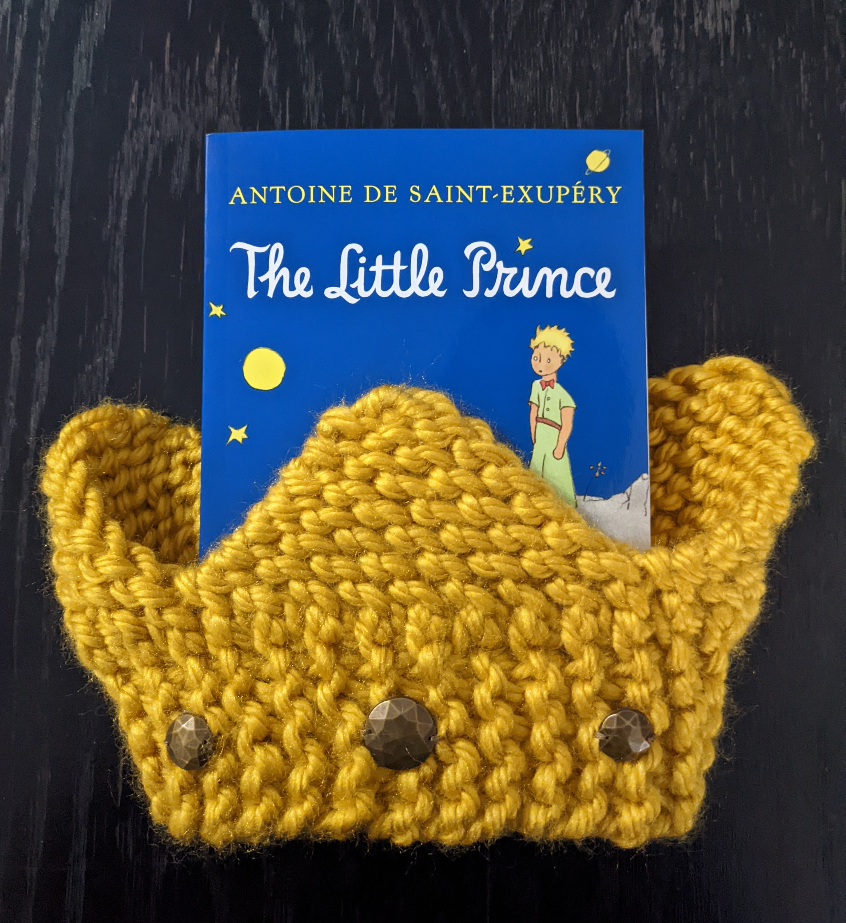 The Little Prince knitted crown for kids