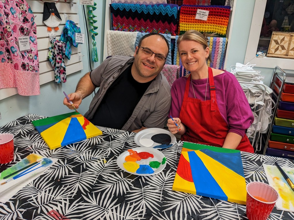 partner painting class